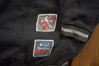 Vintage 1990s Blank Black Quarter-Zip Sweatshirt