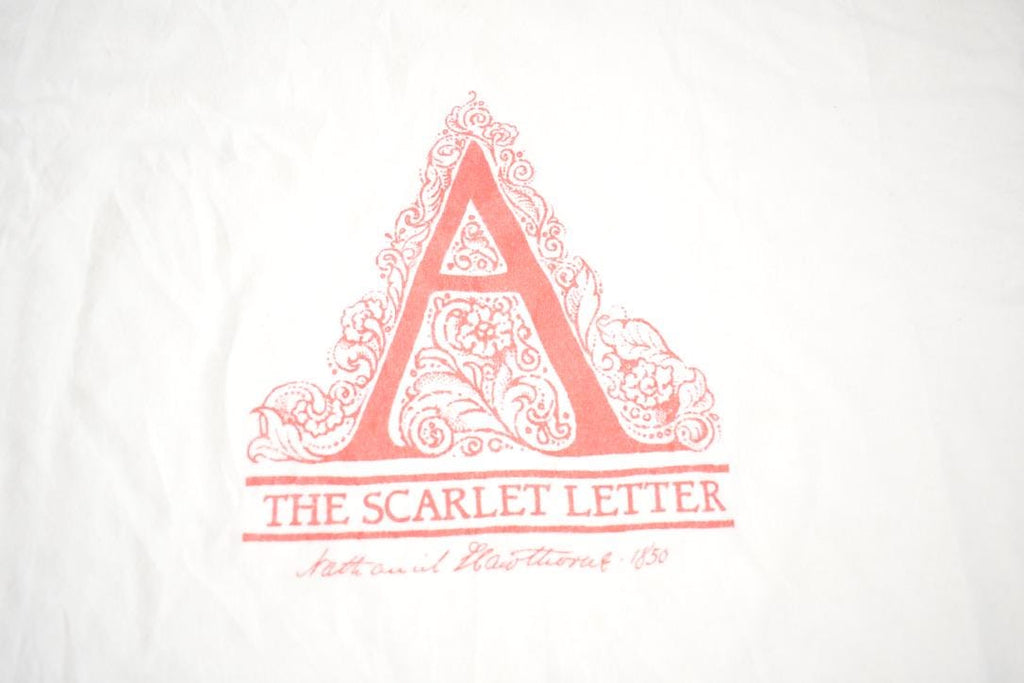 Vintage 1990s The Scarlet Letter Graphic T-Shirt Made In USA