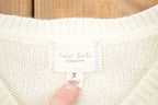 Vintage 1990s Knitted Argyle V-Neck Sweater