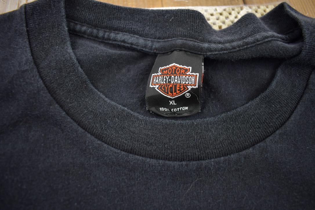 Vintage 1990s Harley Davidson Motorcycles Of Baltimore Graphic T-Shirt