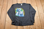 1990s Tiger Graphic Long Sleeve