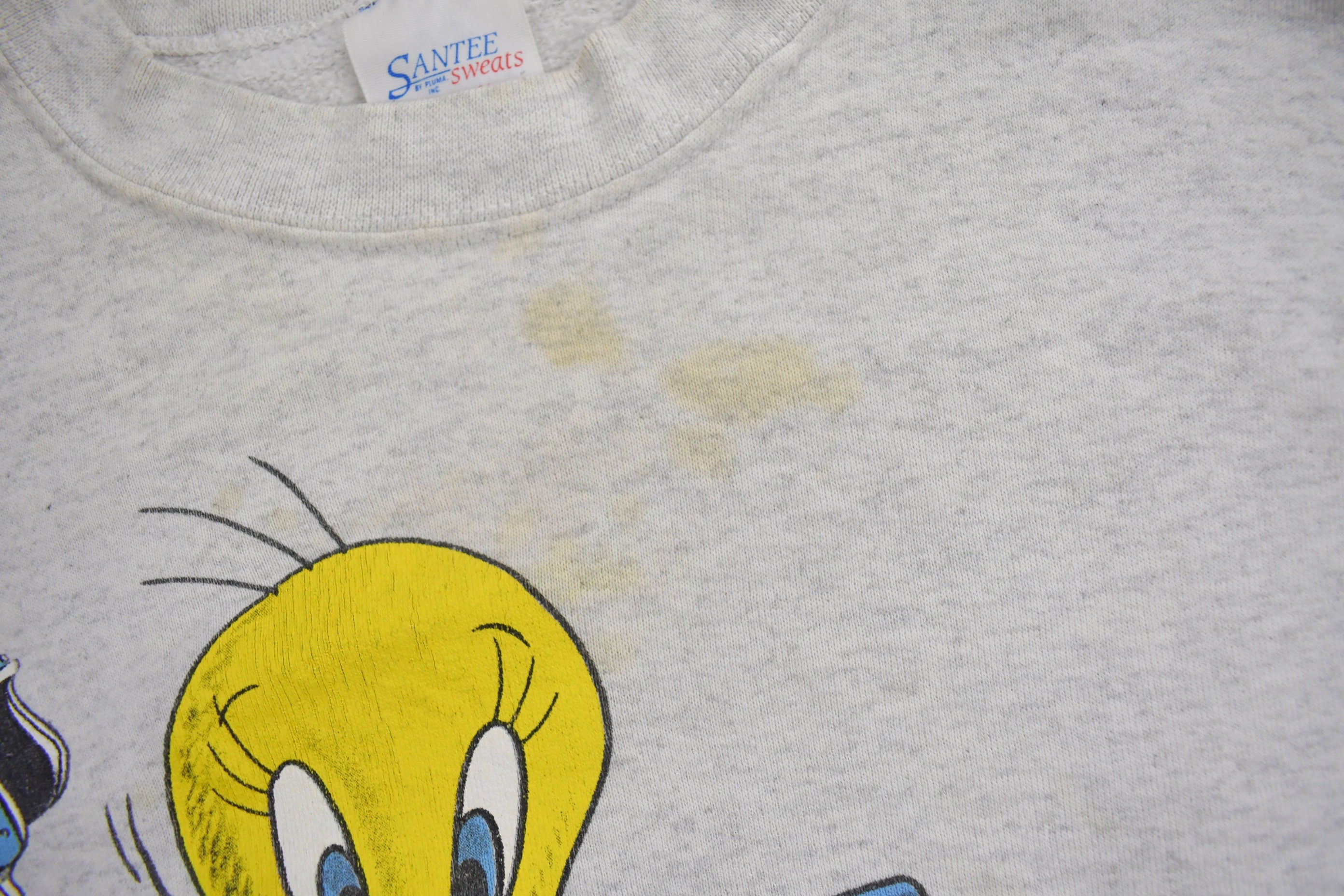Vintage 1993 Looney Tunes Tweety Bird Graphic Crewneck