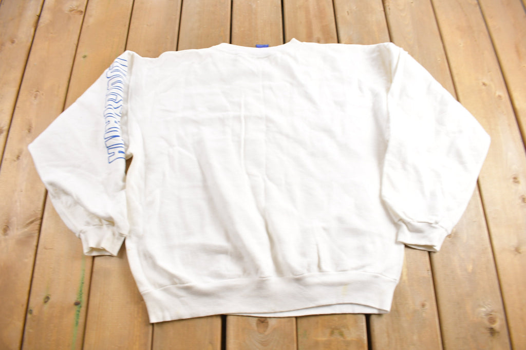 Vintage 1990s Louisiana Cycling Crewneck Sweatshirt