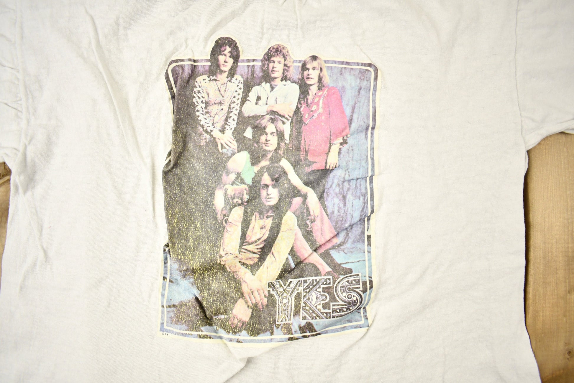Vintage 1980s YKES Graphic Band T-shirt / Band Tee / Single Stitch / Ringer Tee / Music Promo / Premium Vintage