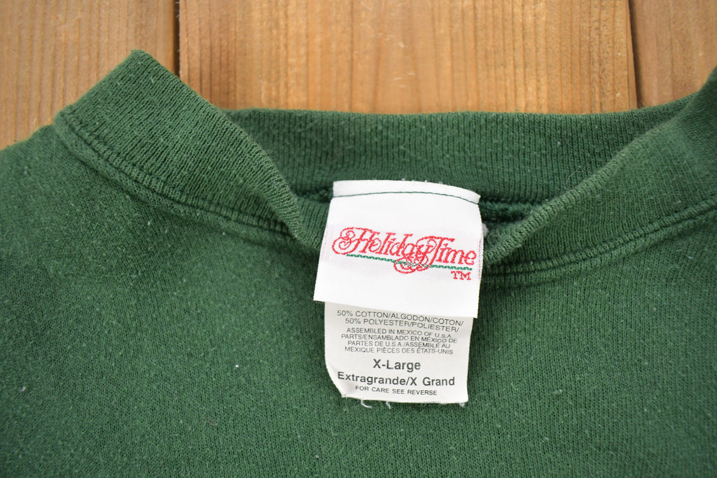 Vintage 1990s Happy Holidays Christmas Sweater