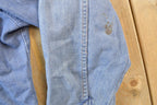 Vintage 1970s Genuine Roebucks Button Up Jean Jacket