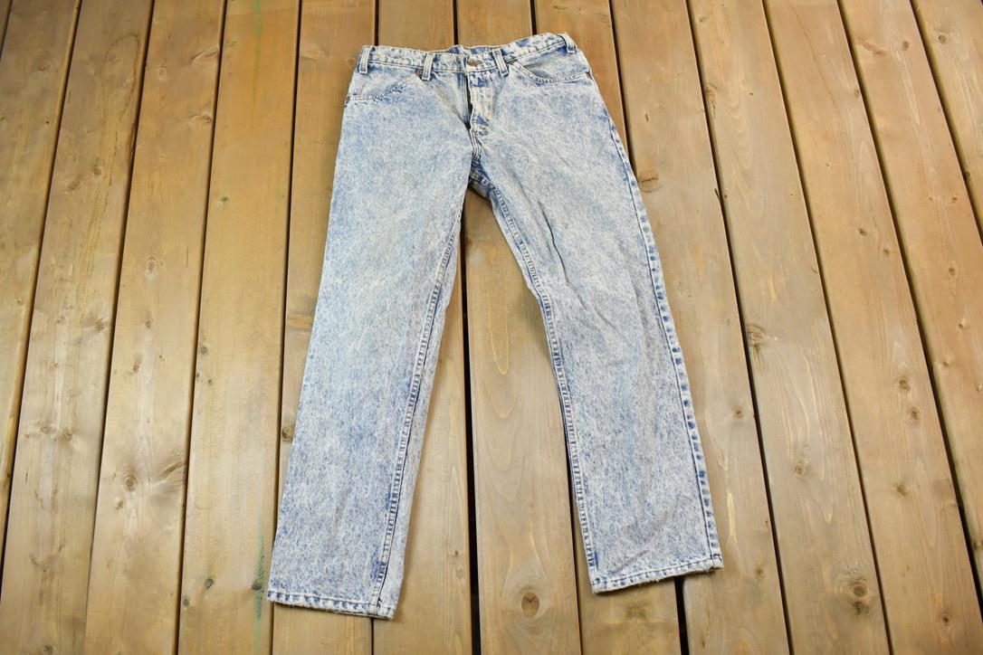 Vintage 1990s Levi Strauss Orange Tab 506 Denim Jeans Size