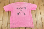 Vintage 1990s Fido Dido Normal Is Boring Graphic T-Shirt