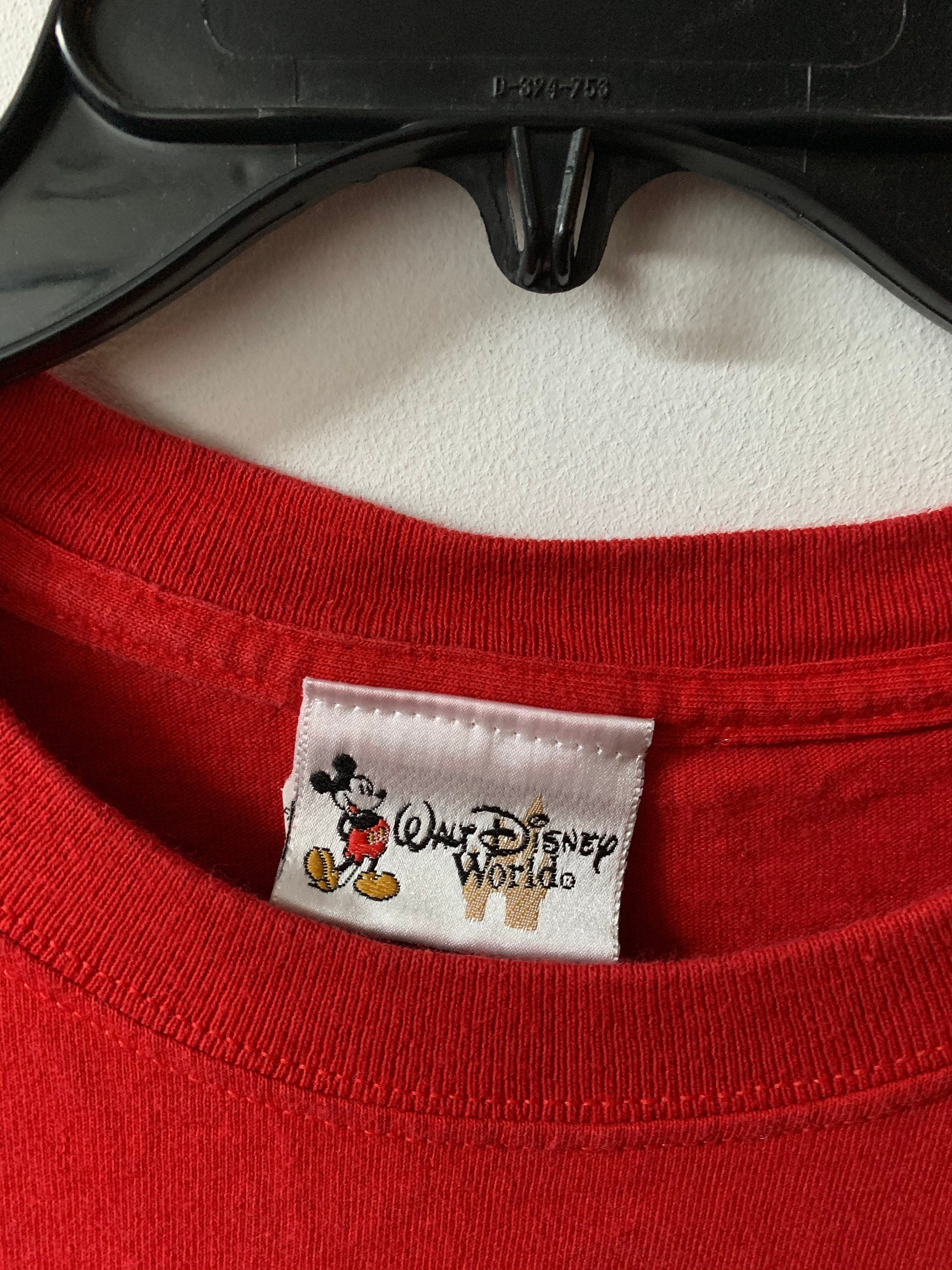 Vintage 1990s Walt Disney World Mickey & Minnie Mouse T Shirt