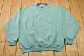 Vintage 1990s Blank Teal Crewneck Sweatshirt