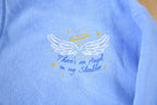 Vintage 1990s Angel On My Shoulder Embroidered Crewneck Sweatshirt