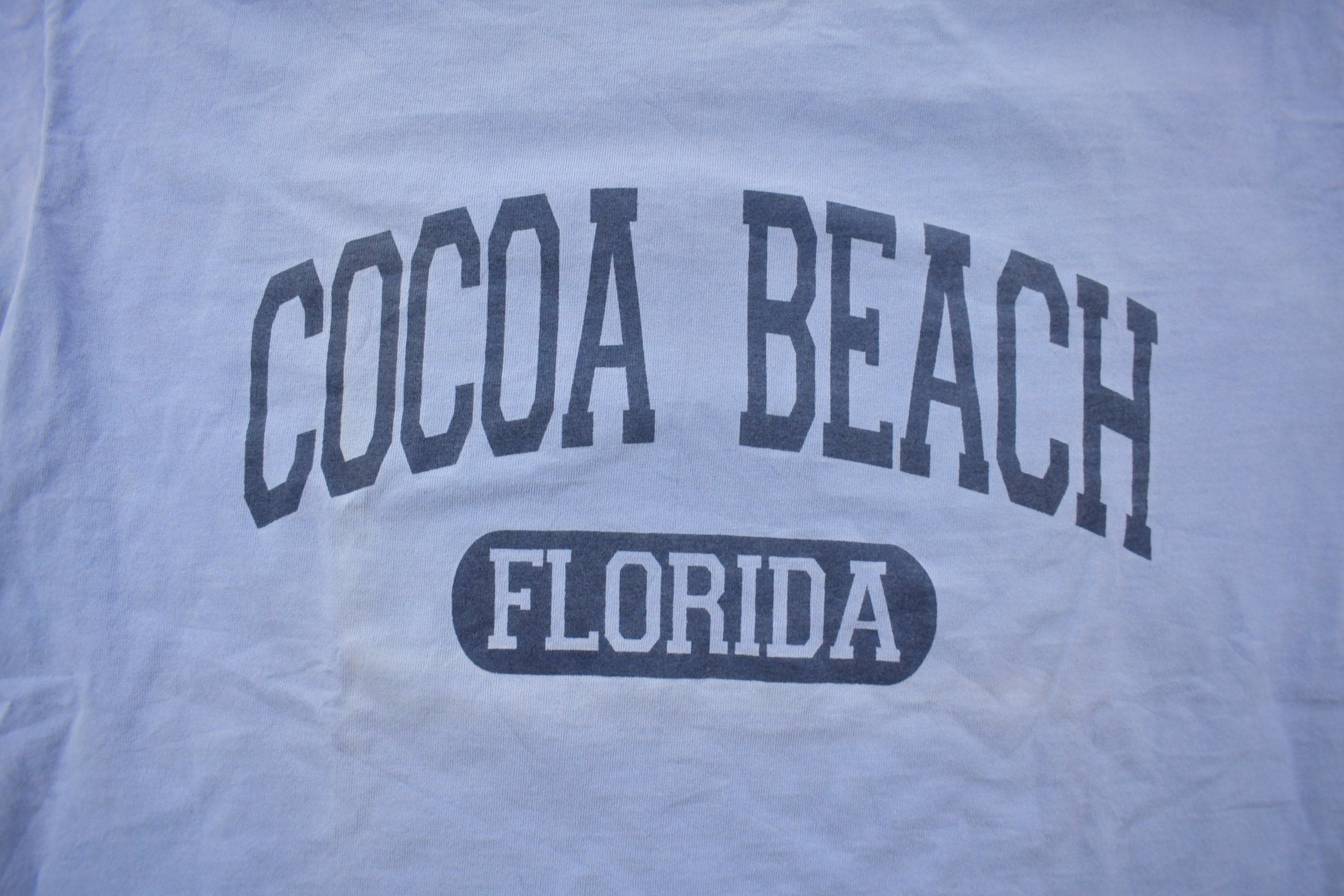 Vintage 1990s Cocoa Beach Florida Travel T-Shirt