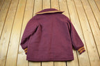 Vintage 1980s Collegiate Wool Varsity Jacket