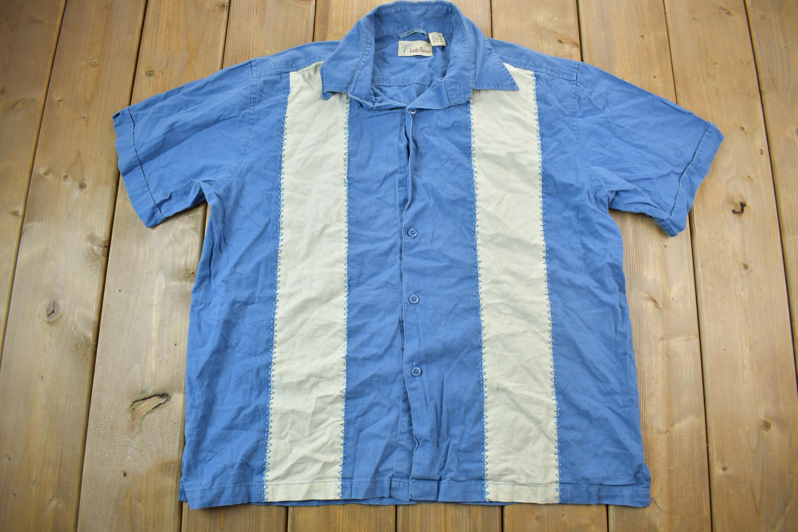Vintage 1990s Lucky Havana Button up T-Shirt