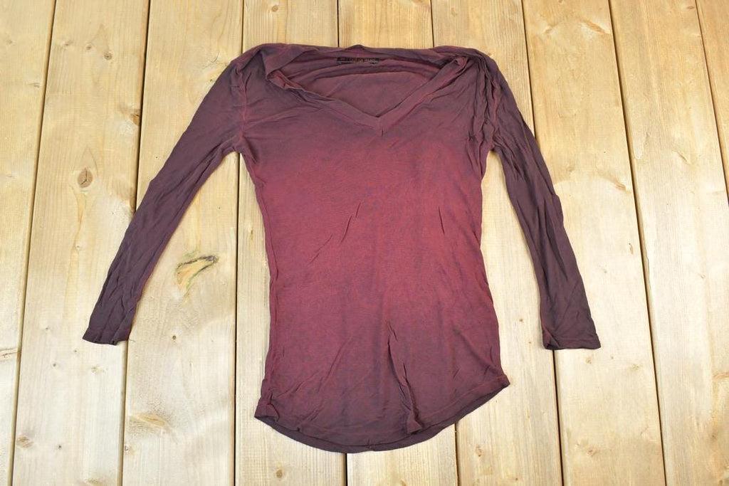 Women Vintage Vigoss Y2K Dress Shirt / Vigoss Grunge Skull Print / Contrast Stitch / Internet Famous Clothing / Over Dyed