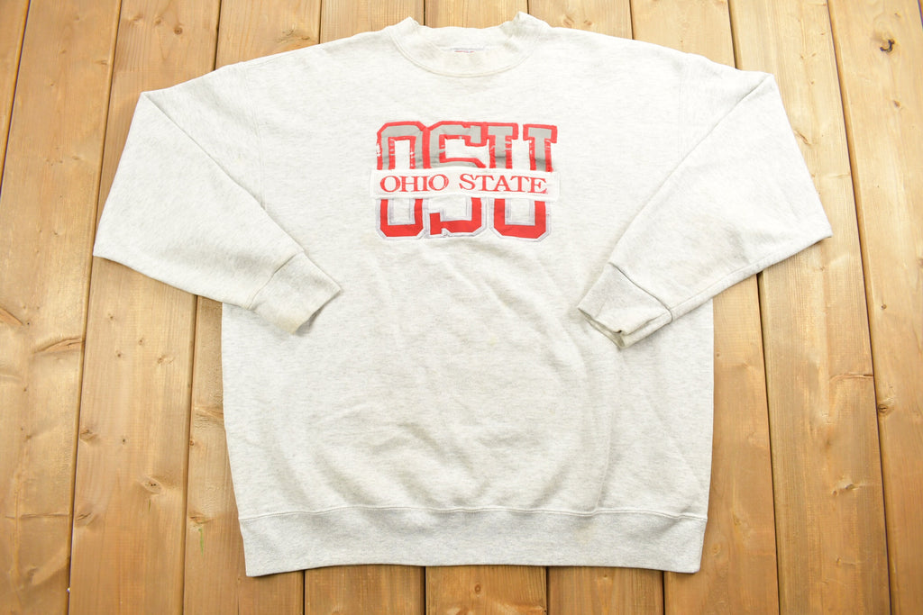 Vintage 1990s University of Ohio State Collegiate T-Shirt  OSU  Americana  Sportswear  Athleisure  Made In USA