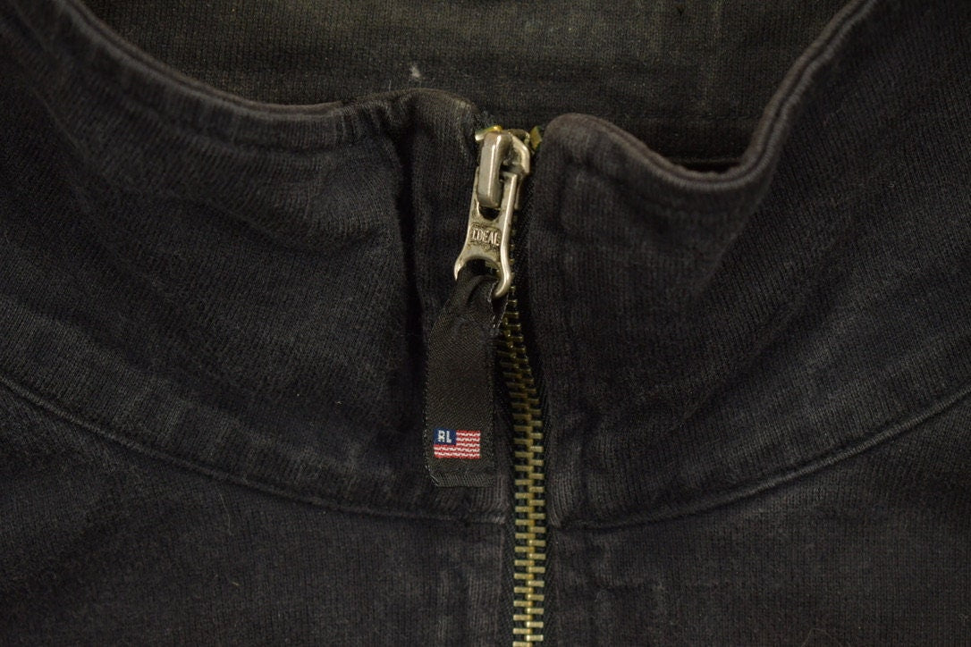 Vintage 1990s Polo Jeans Quarter Zip Sweatshirt