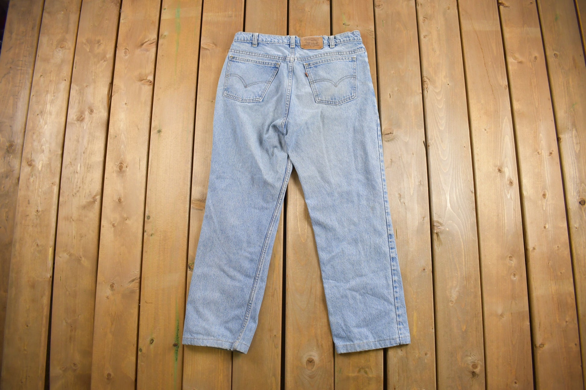 Vintage 80's Levi's 619 Orange Tab Jeans Size 31 x 26.5