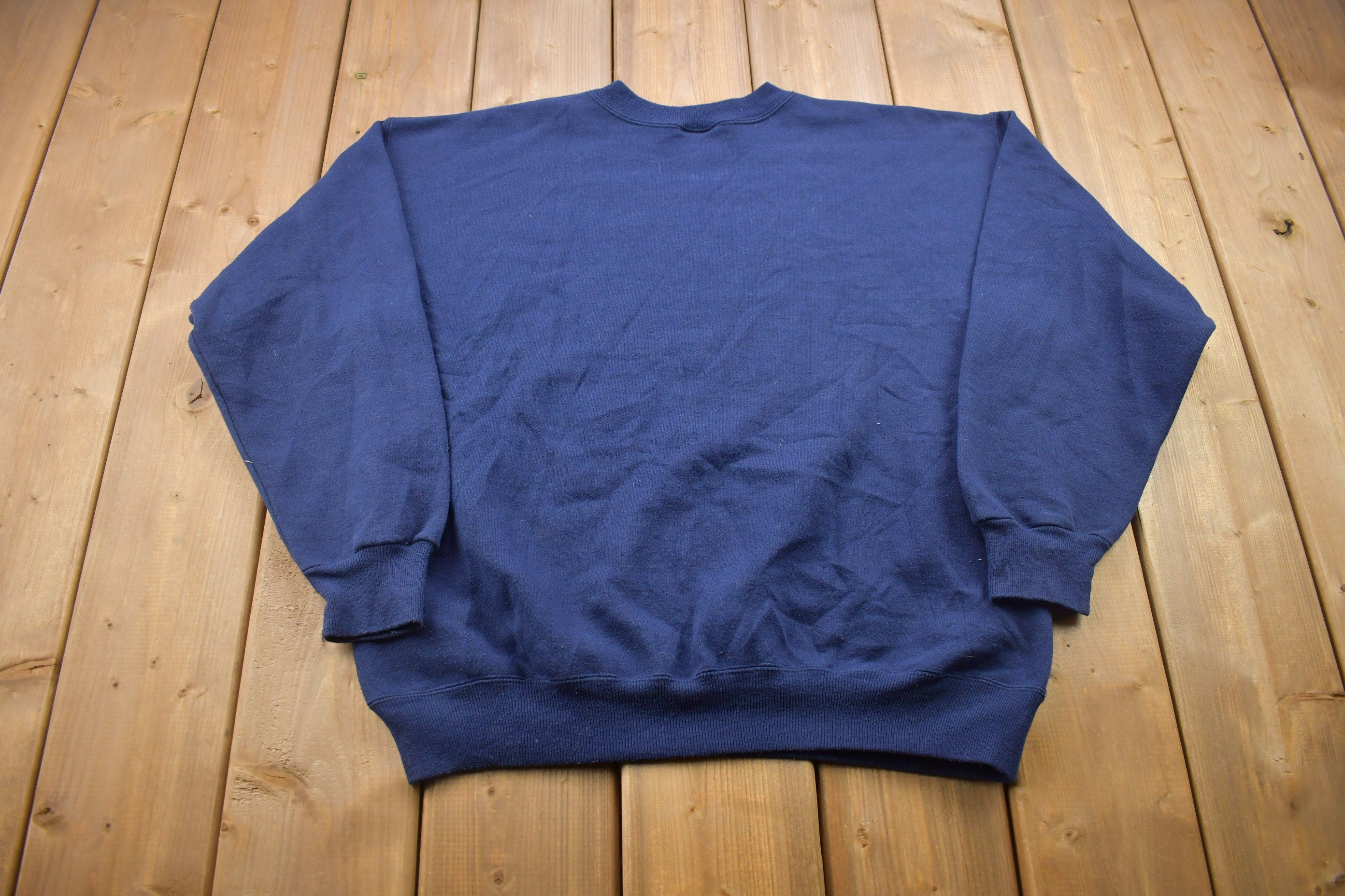 Vintage 1990s Blank Basic Crewneck Sweatshirt