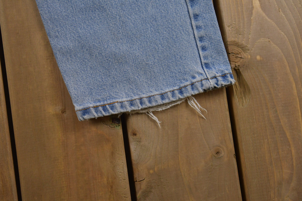 Vintage 1990s Levi's 505 Red Tab Denim Jeans Size 33 x 30