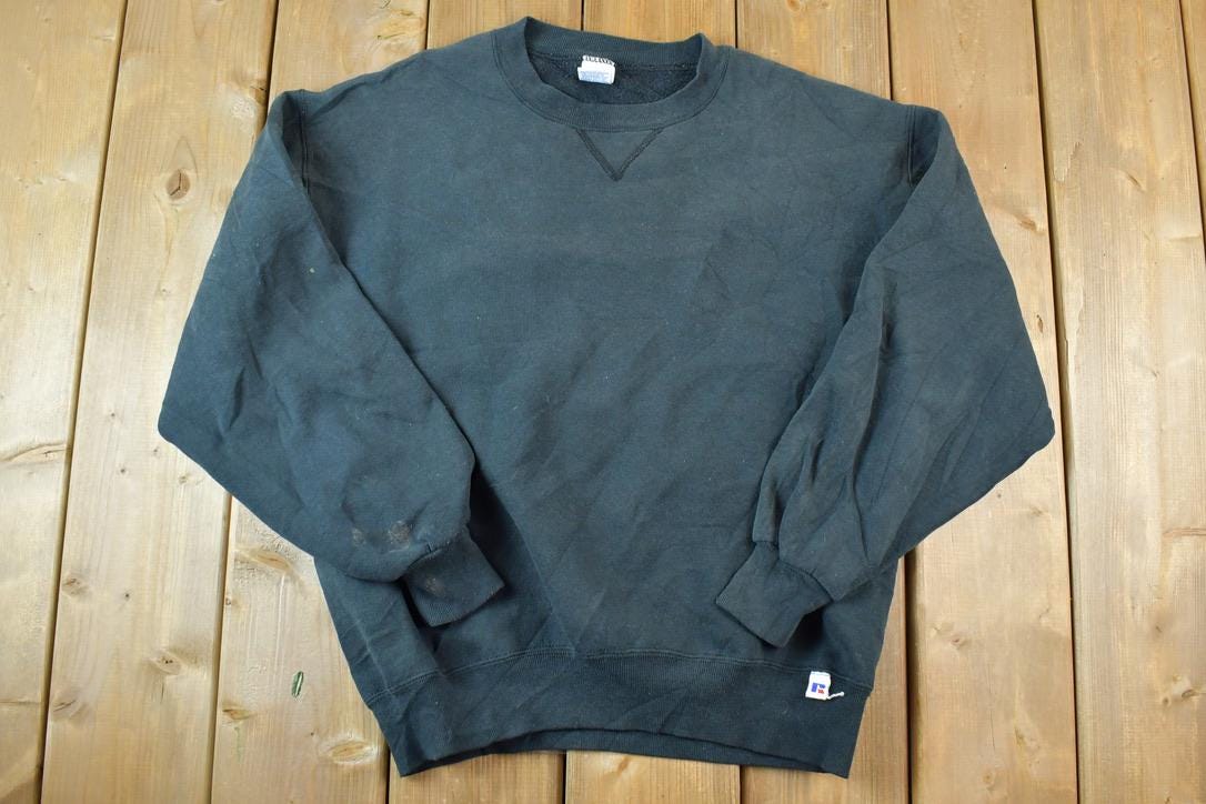 Vintage 1990s Russell Athletics Blank Crewneck Sweatshirt