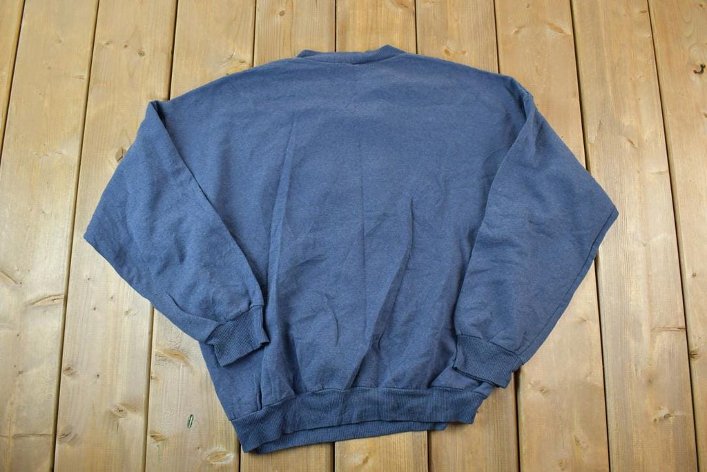 Vintage 1990s Soaring Eagle Wild Mountain Wilderness Expedition Outdoorsman Crewneck Sweatshirt
