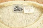 Vintage 1990s Abstract Knitted Crewneck Sweater