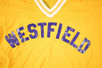 Vintage 1980s Don Alleson Westfield Souvenir Baseball Ringer T-Shirt Men's M