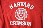 Vintage 1980s Harvard Crimson University Collegiate Crewneck