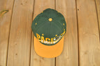 Vintage 1990s Green Bay Packers NFL logo 7 Snap Back Hat