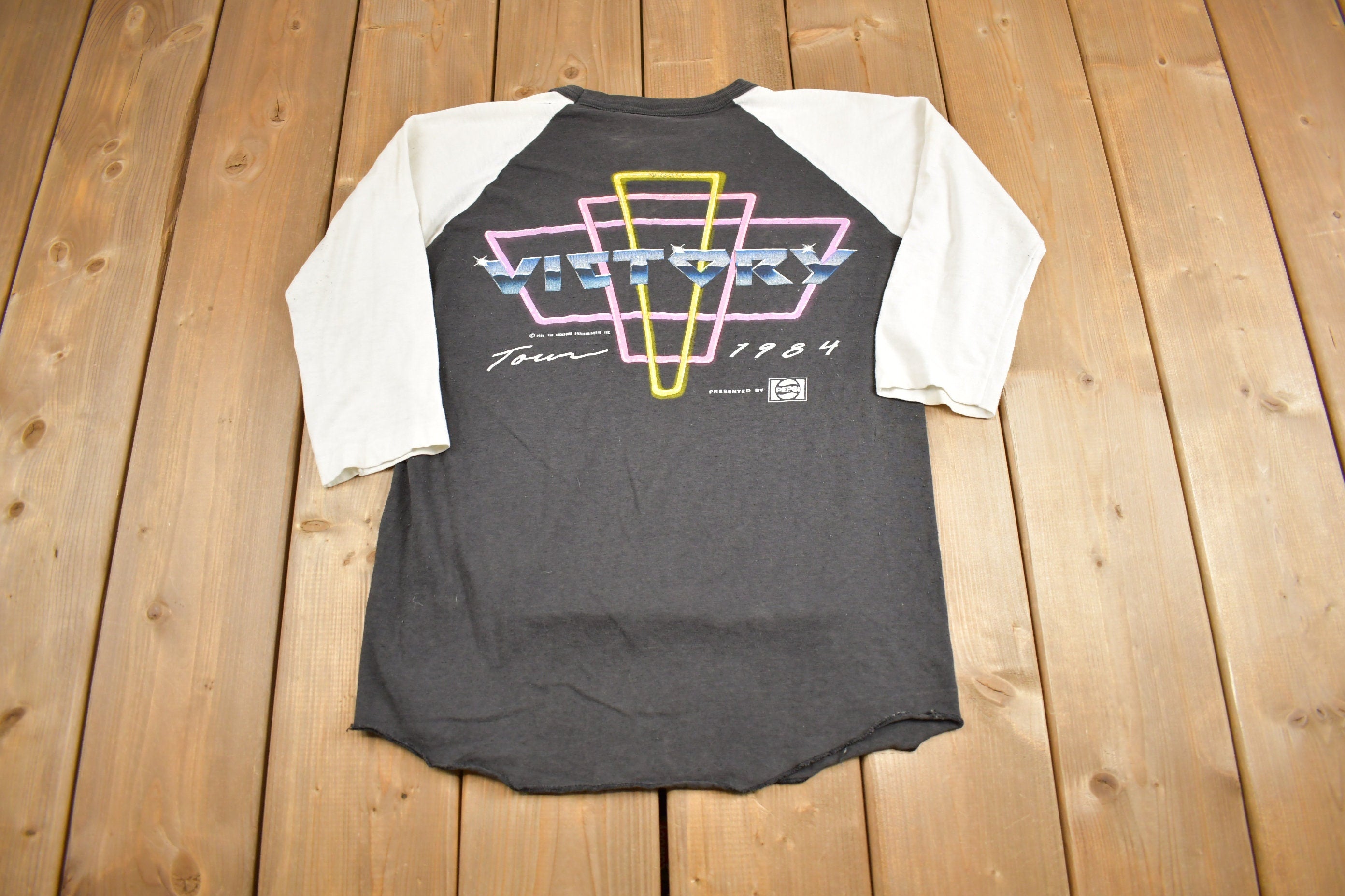 Vintage 1984 Michael Jackson Victory Tour T-shirt