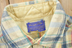 Vintage 1980s Pendleton Plaid Button Up Shirt