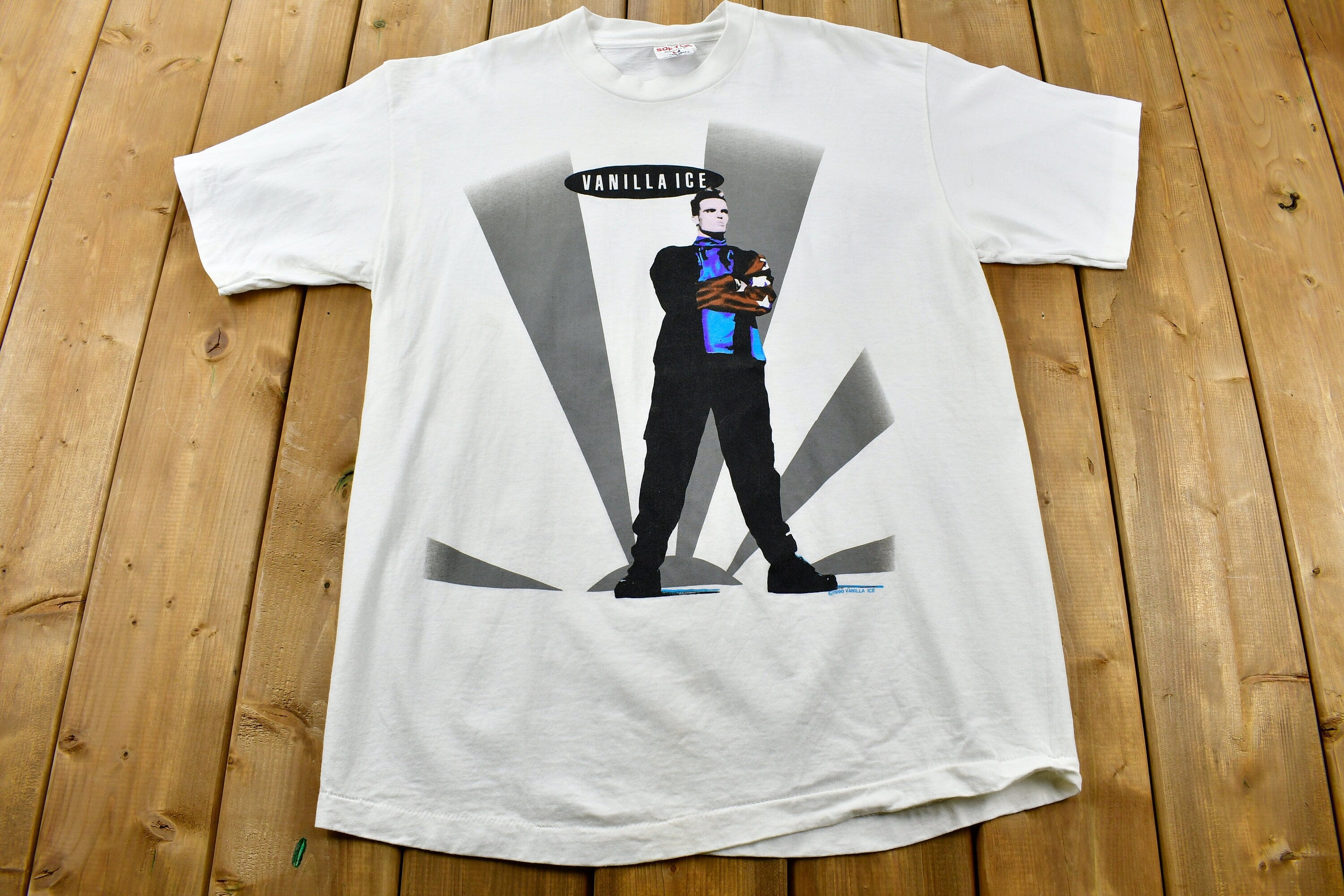 Vintage Deadstock 1990 Vanilla Ice Tour T-Shirt
