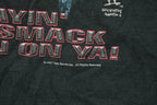 Vintage 1998 The Rock Layin' The Smack Down Graphic T-Shirt