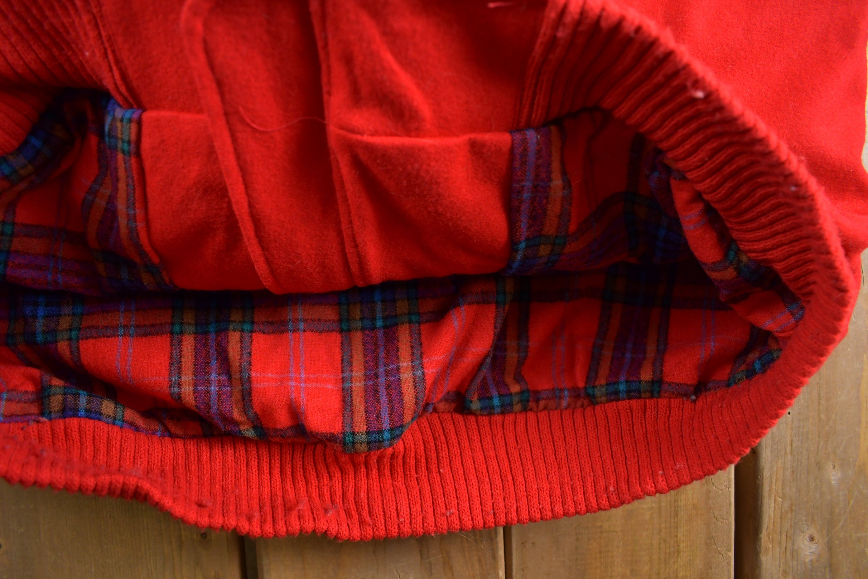 Vintage 1980s Pendleton Blanket Lined Wool Jacket