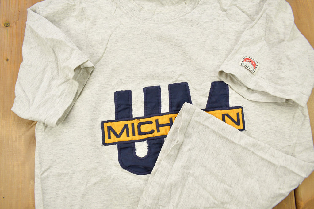 Vintage 1990s University Of Michigan Collegiate T-Shirt
