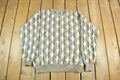 Vintage 1990s Le Tigre Knit Crewneck Sweater Men's Large
