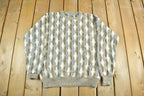 Vintage 1990s Le Tigre Knit Crewneck Sweater Men's Large