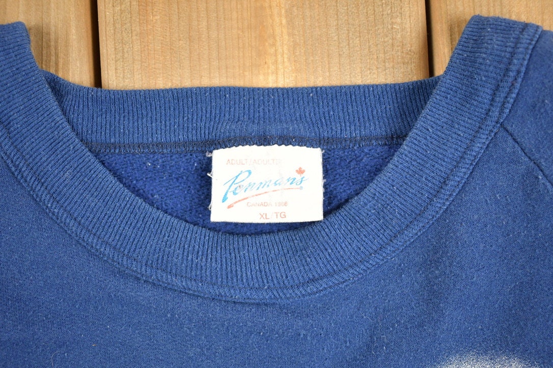 Vintage 1980s Meldrum Bay Manitoulin Island Sweatshirt  Souvenir  Vintage Sweatshirt  Outdoorsman  Tourist Sweatshirt  Made In Canada