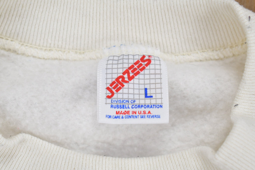 Vintage 1990s Cute Peace on Earth Crewneck Sweater