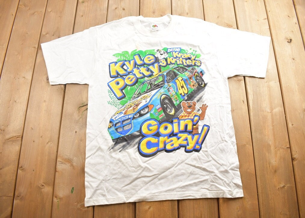 Vintage 1990s Kyle Petty NASCAR Racing T-Shirt