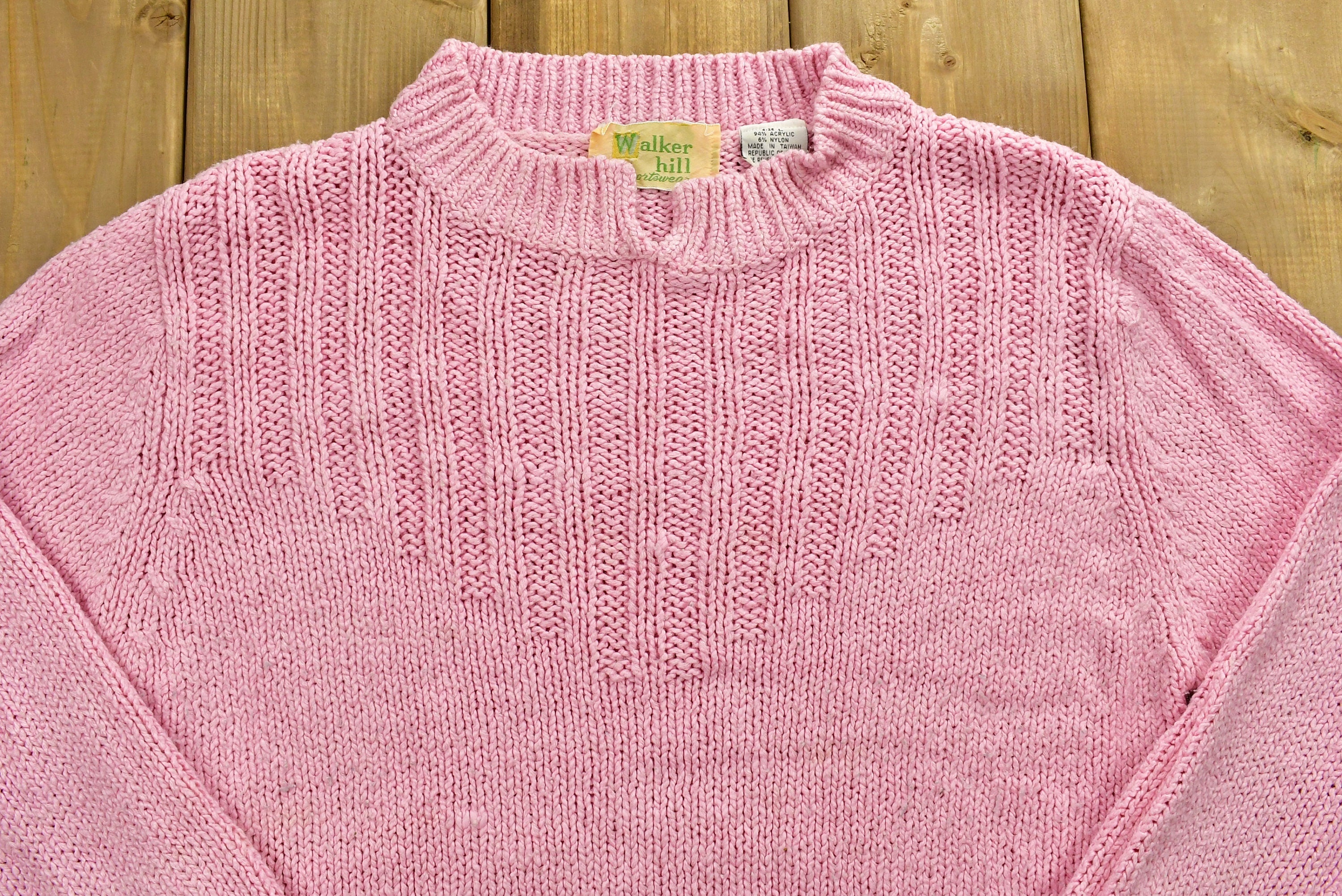 Vintage Walker Hill Sportswear Knitted Sweater