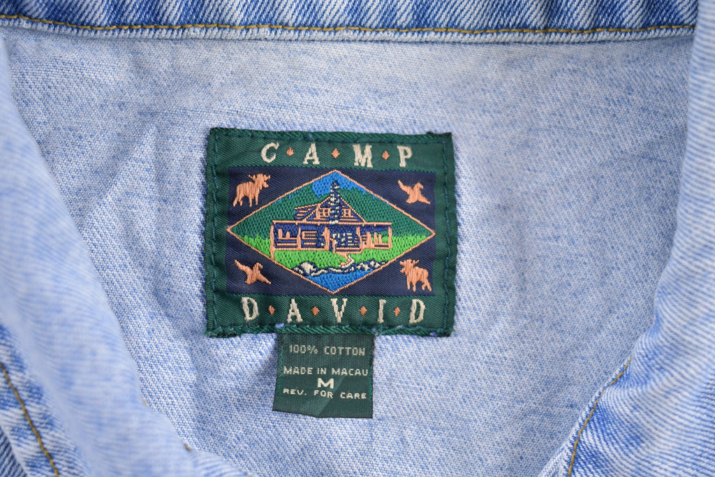 Vintage 1990s Camp David Denim Jean Jacket