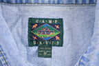 Vintage 1990s Camp David Denim Jean Jacket