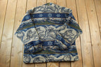 Vintage 1990s Ash Creek Wolves Fleece Sweater