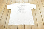 True Vintage 1978 Alley Cat Annapolis Maryland Drinking Guide Souvenir Travel T-Shirt Men's L