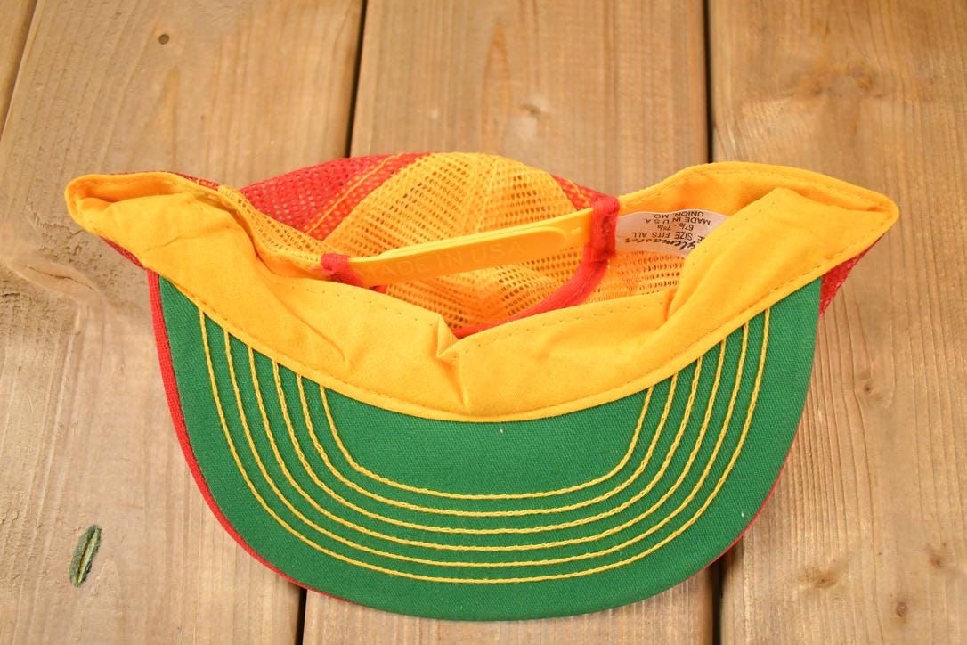 Vintage 1980s Malco Tools Snapback Trucker Hat /