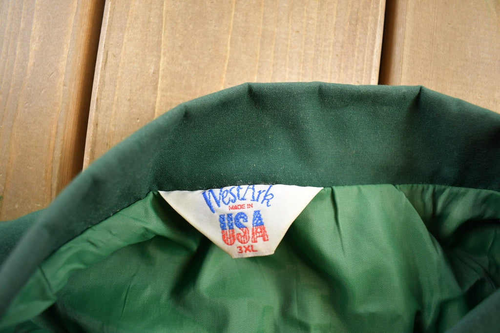 Vintage 1980s Cook Trucking Co. Windbreaker Jacket