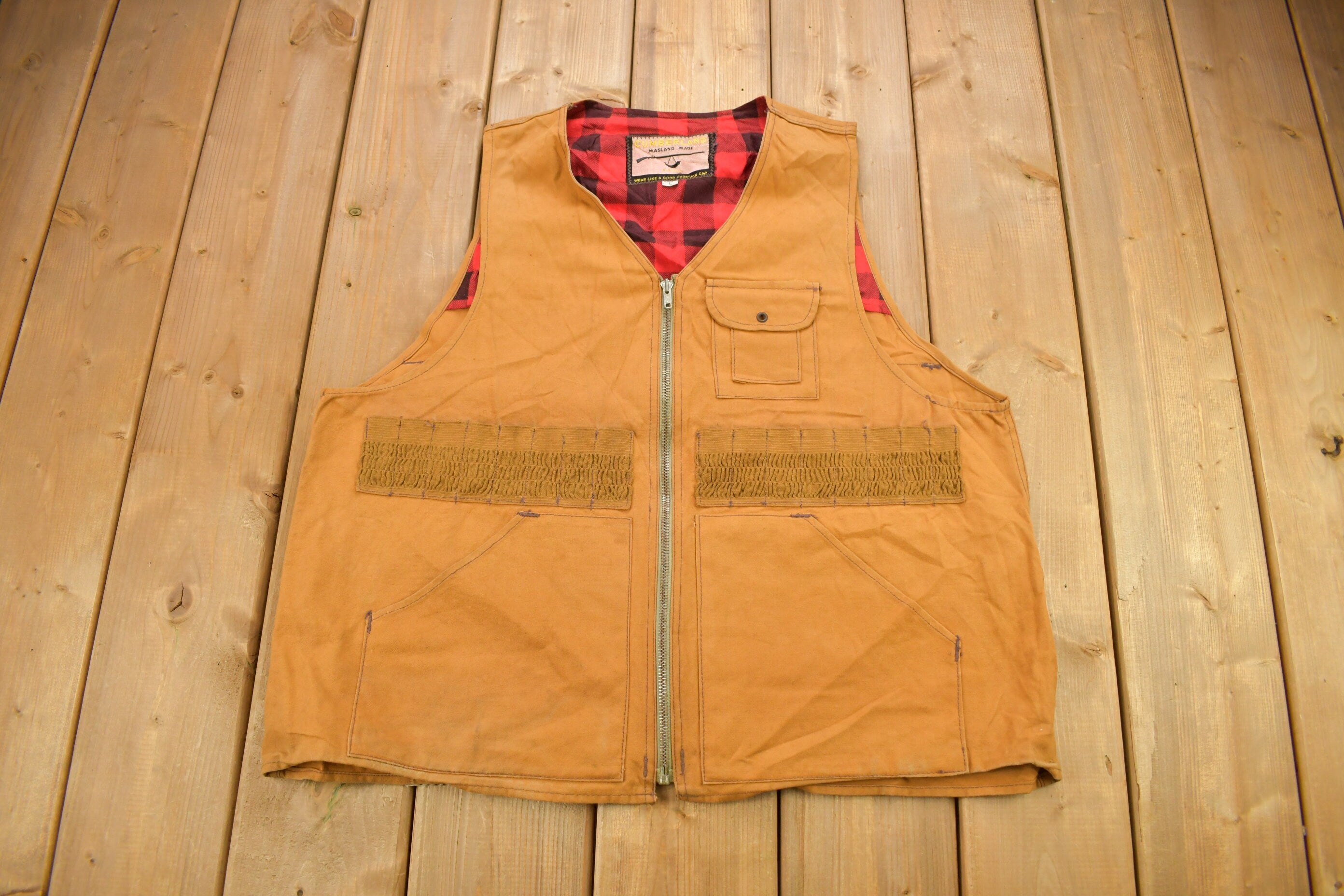 Vintage 1980s Cumberland Masland Made Vest