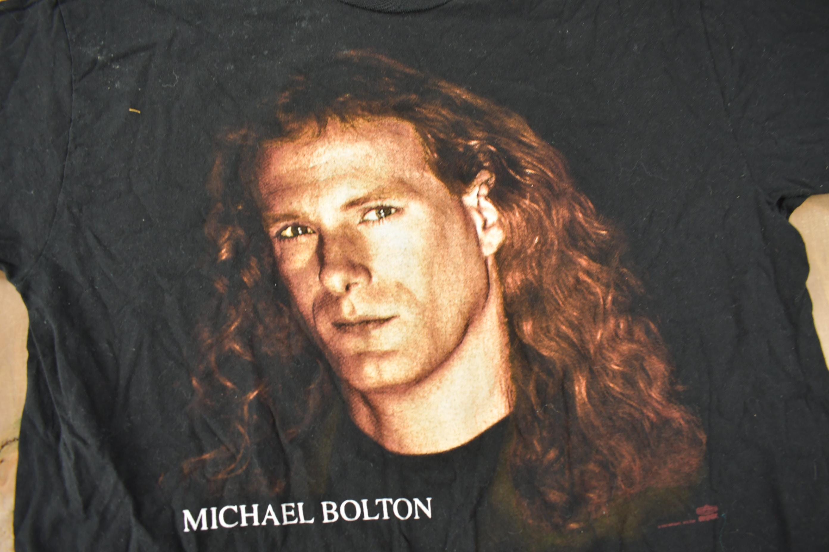 Vintage 1993 Michael Bolton Timeless Tour Graphic T-shirt